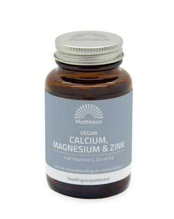 Calcium, Magnesium & Zink - 90 tabletten