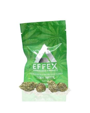 Delta Effex Sour Diesel Premium Delta 8 THC Wiet -3.5 gram