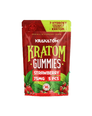 Hydroxy Kratom Gummies Aardbei - 5 stuks kopen Funcaps