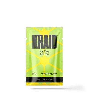 KRAID Ice-T Lemon – Wateroplosbare kratom, volledig spectrum kopen Funcaps