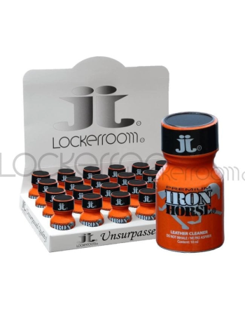  Lockerroom Poppers Iron Horse 10ml - BOX 24 flesjes