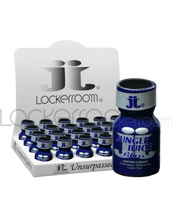 Lockerroom Poppers Jungle Juice Blue 10ml - BOX 24 flesjes