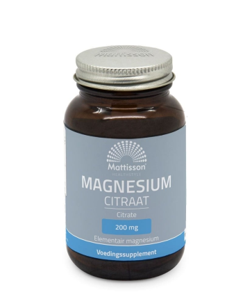 Magnesium Citraat 200 mg - 60 tabletten