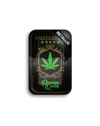 Metalen rolplateau Amsterdam Blad Goud