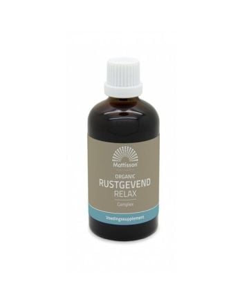 Biologisch Rustgevend complex tinctuur – 100 ml kopen Funcaps