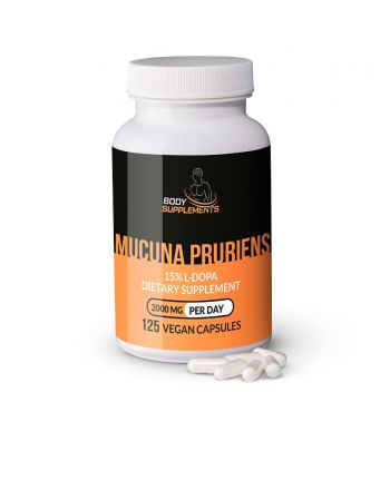 Body Supplements - Mucuna Pruriens Vega Caps