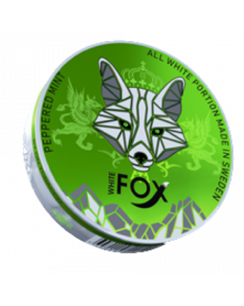 WHITE FOX Slim Peppered Mint 16 mg/g
