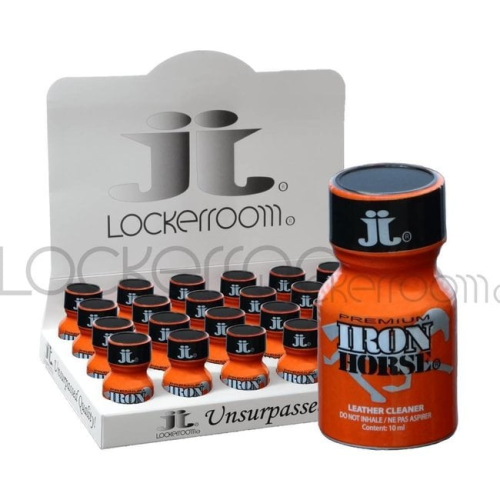  Lockerroom Poppers Iron Horse 10ml - BOX 24 flesjes