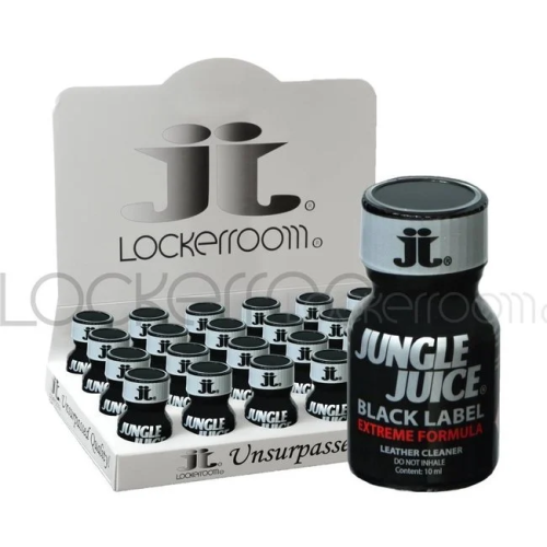 Lockerroom Poppers Jungle Juice Black Label 15ml - BOX 24 flesjes kopen
