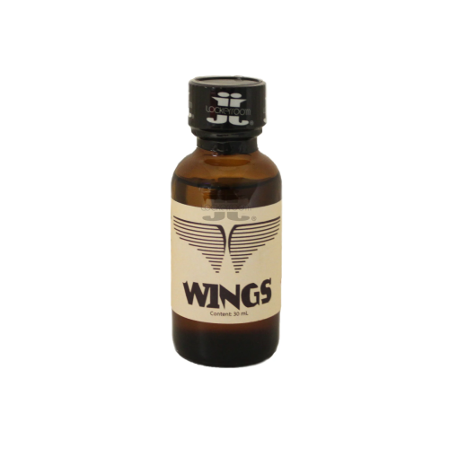 Lockerroom Poppers Wings Brown 30ml – BOX 12 flesjes