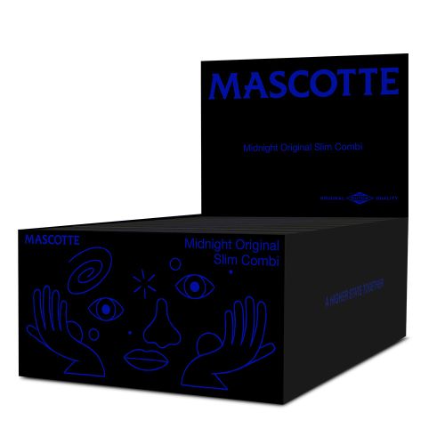 Mascotte Midnight Combi Slim met Magneet 26 stuks + 34 zwarte tips kopen Funcaps