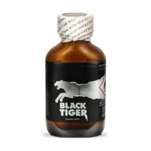 Poppers Black Tiger Silver 24ml – BOX 24 flesjes