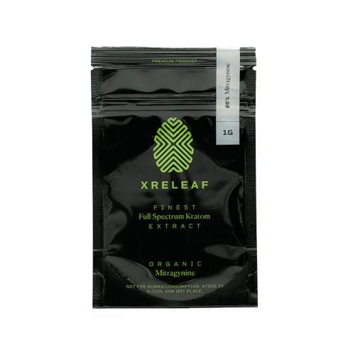 XRELEAF Full Spectrum Kratom Extract with 20% Mitragynine - 1G kopen Funcaps
